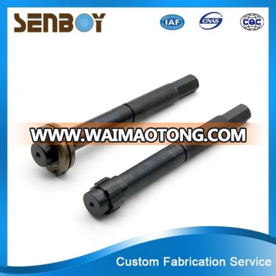 High quality motor shaft by CNC maching