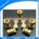 Brass Hardware CNC Turning Machining Customized Machinery Nuts