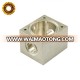 Custom CNC Machining Steel Three way Steel Billet Parts